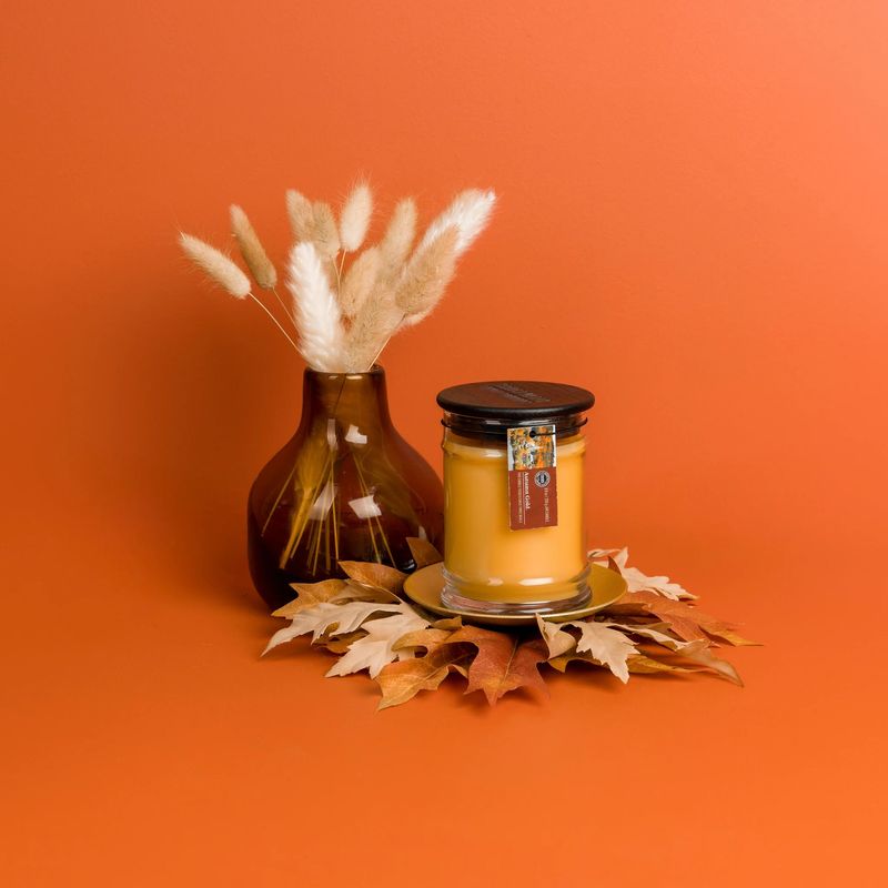 8oz Small Jar Candle - Autumn Gold