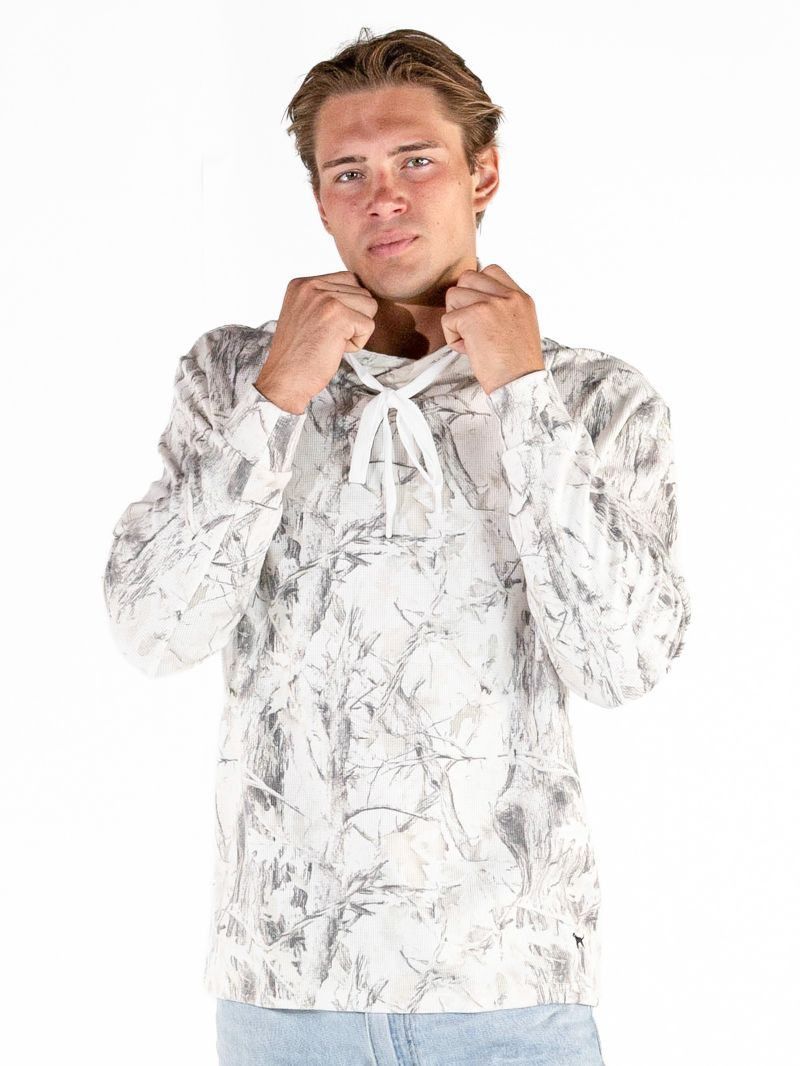 Waffle Thermal Hoodie