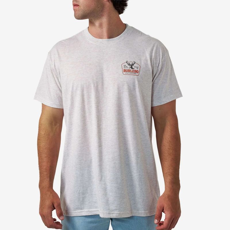 Short Sleeve Tee - Big Game Hunts - Oatmeal