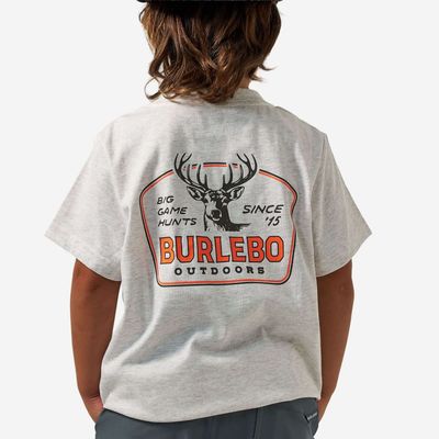 Youth Short Sleeve Tee - Big Game Hunts - Oatmeal