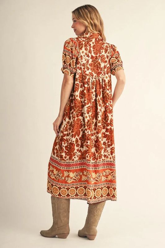 Floral Midi Dress