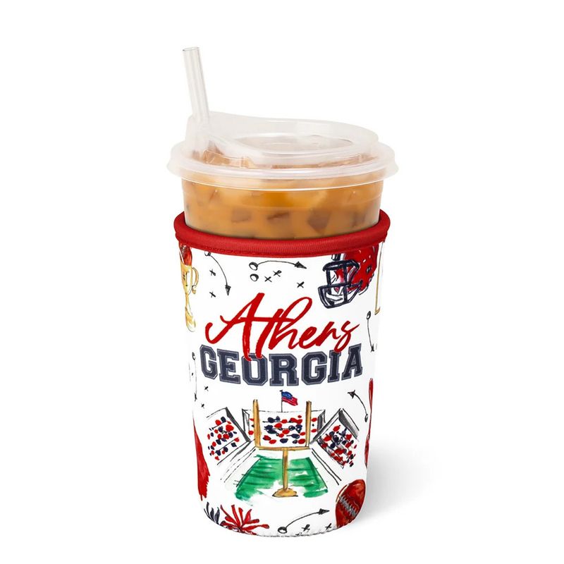 Tailgates In Athens Medium Iced Cup Coolie