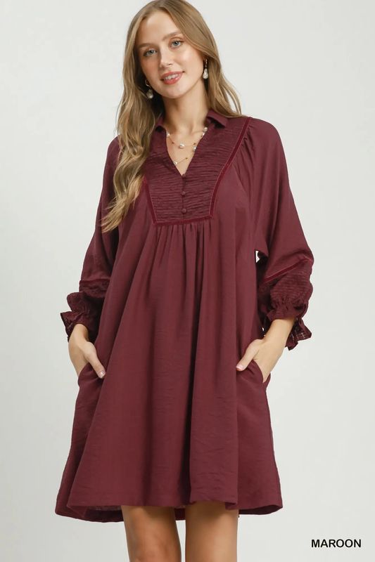 Botanical Print Dress