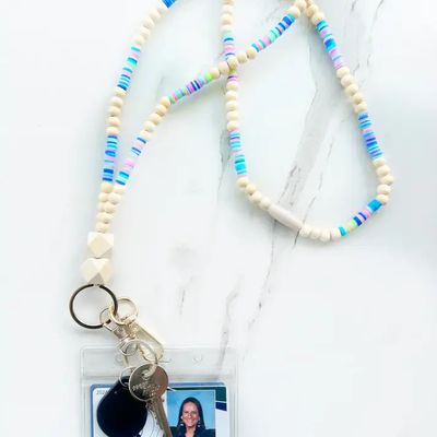 It's Electric Fully Beaded Lanyard
