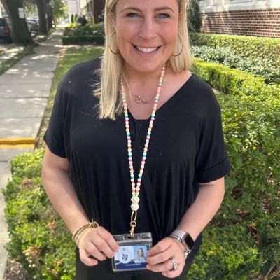 Popsicle Fully Beaded Lanyard