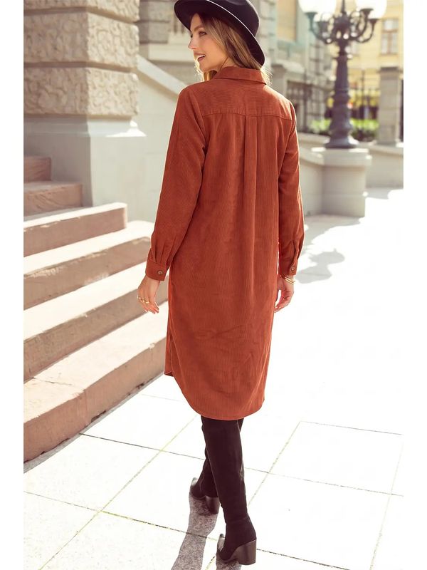 Corduroy Midi Dress