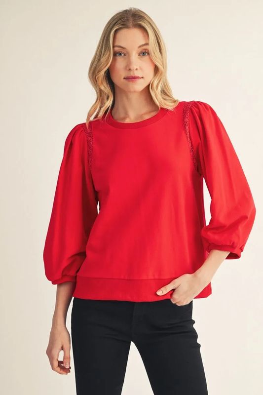 Solid Casual Top