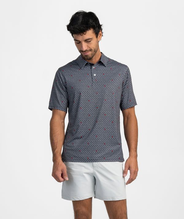 Kickoff Camo Motion Tech Polo SS