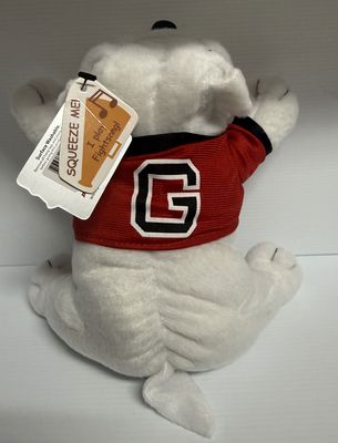 Plush Georgia Bulldog Mascot 8" BOOM