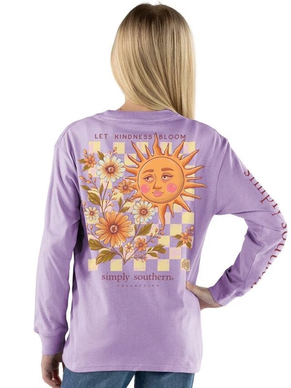 Youth 'Let Kindness Bloom' Long Sleeve T-Shirt