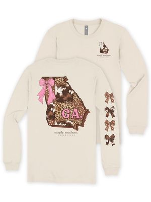 State of Georgia Long Sleeve T-Shirt