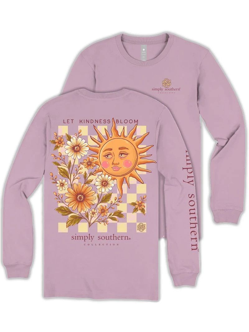 'Let Kindness Bloom' Long Sleeve T-Shirt
