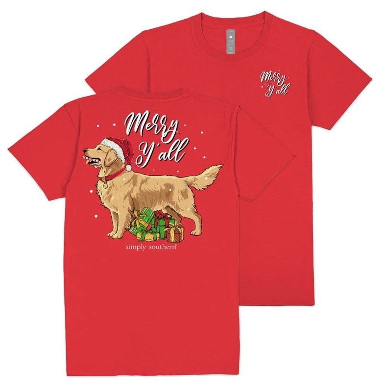 'Merry Y'all' Short Sleeve T-Shirt