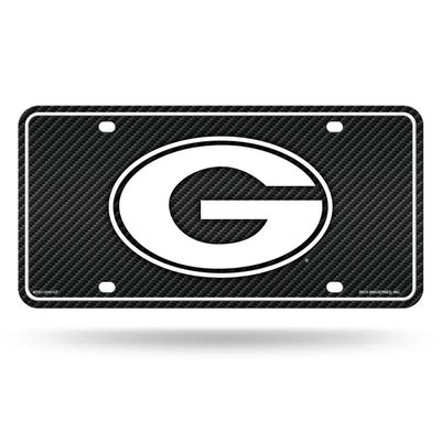Georgia Carbon Fiber Metal Auto Tag
