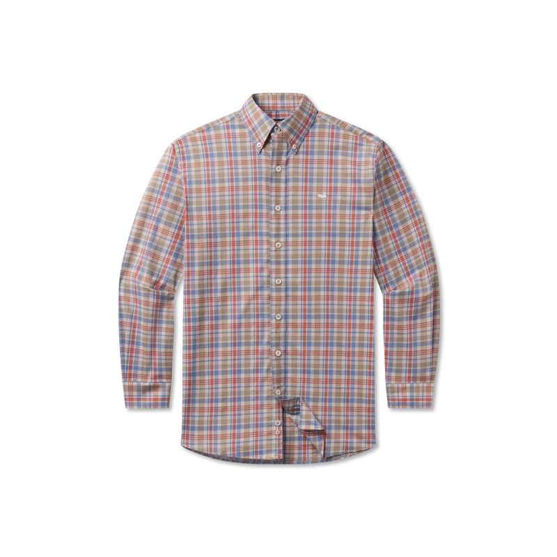 Youth Franklin Plaid Performance Dress Shirt