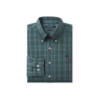 Youth Highlands Lattice Performance Dress Shirt