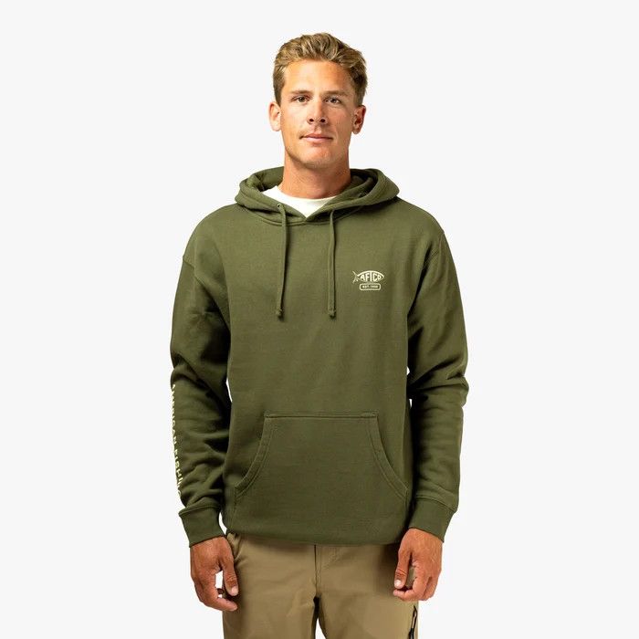 Emblem Pullover Hoodie