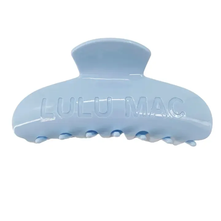 Lulu Mac Hairclips, Color: Light Blue