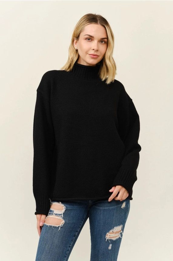 Turtleneck Oversized Sweater