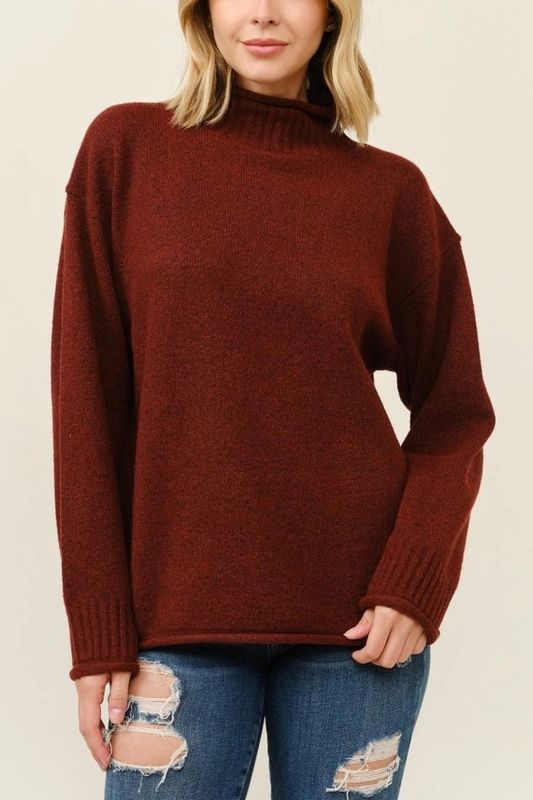 Turtleneck Oversized Sweater