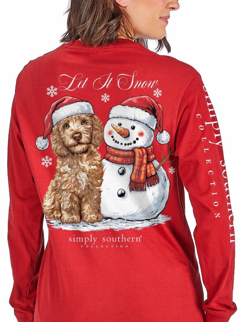 Youth 'Let It Snow' Long Sleeve T-Shirt