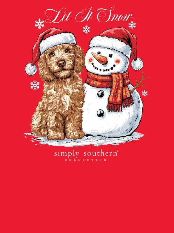 'Let It Snow' Long Sleeve T-Shirt
