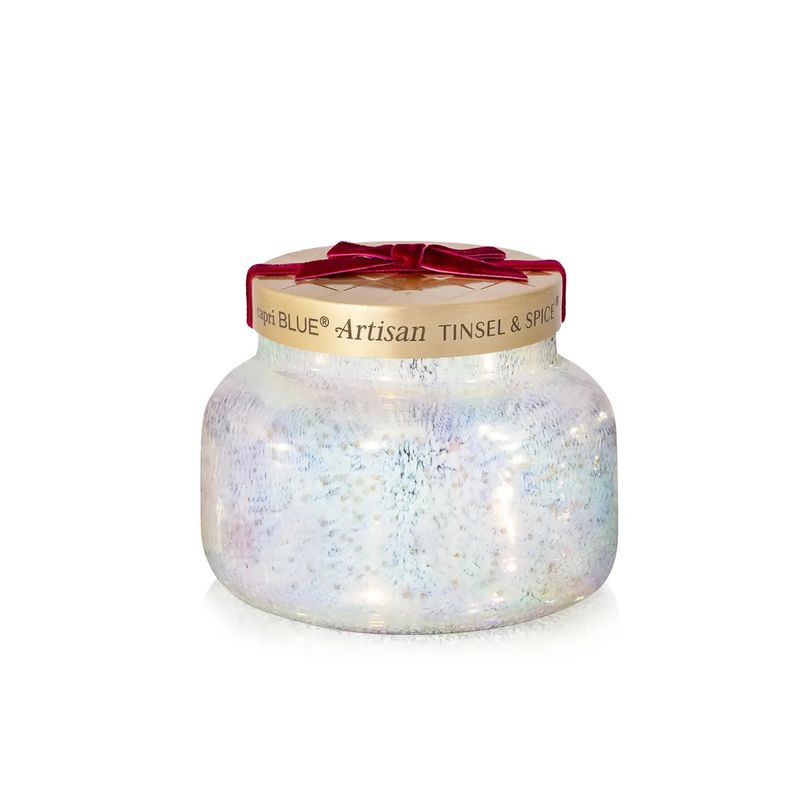 Tinsel &amp; Spice Winter Bazaar Signature Candle