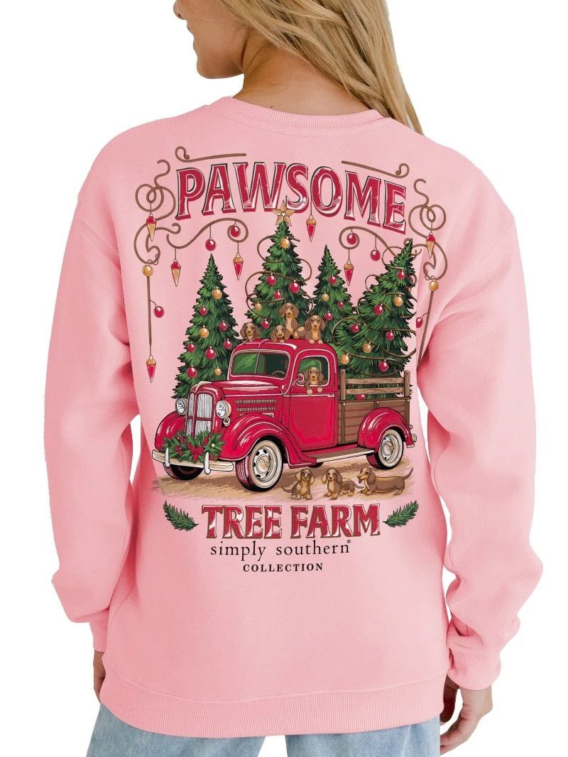 'Pawsome Tree Farm' Sweatshirt