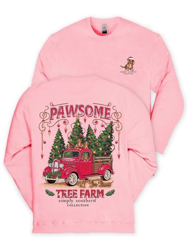'Pawsome Tree Farm' Sweatshirt