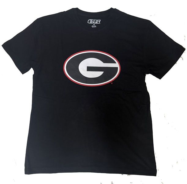 Georgia Bulldogs Black Logo Tee