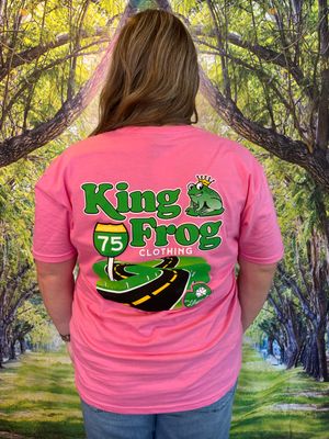 King Frog Short Sleeve T-shirt