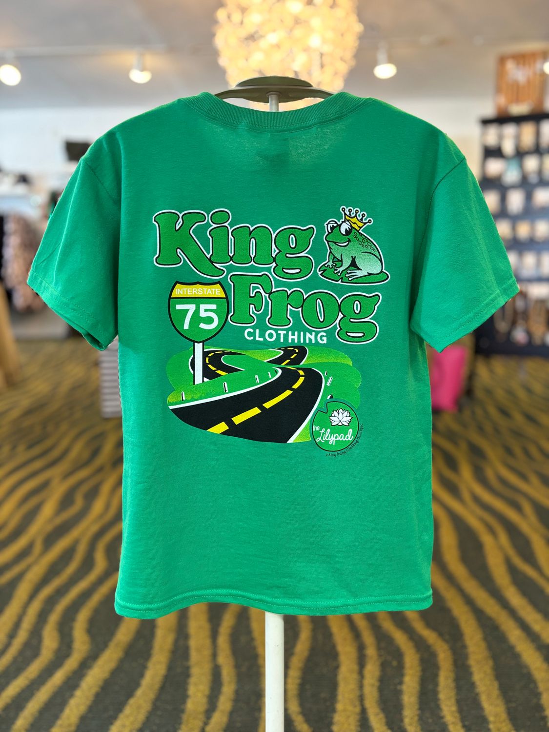 Youth King Frog Short Sleeve T-shirt