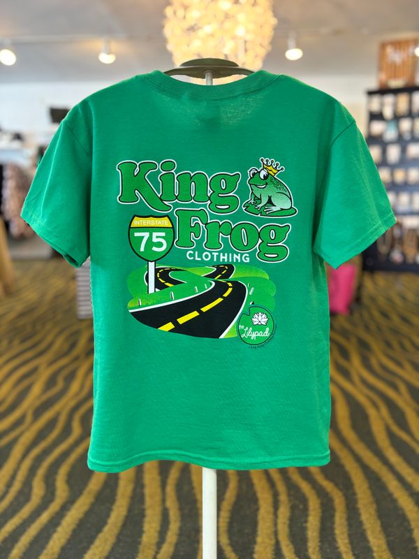 Youth King Frog Short Sleeve T-shirt