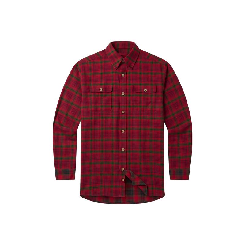Myrtle Plaid Flannel Tee