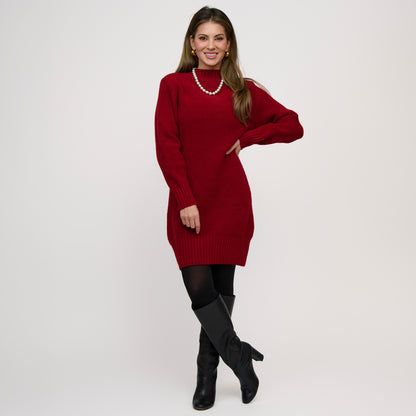Sidney Chunky Knit Sweater Dress