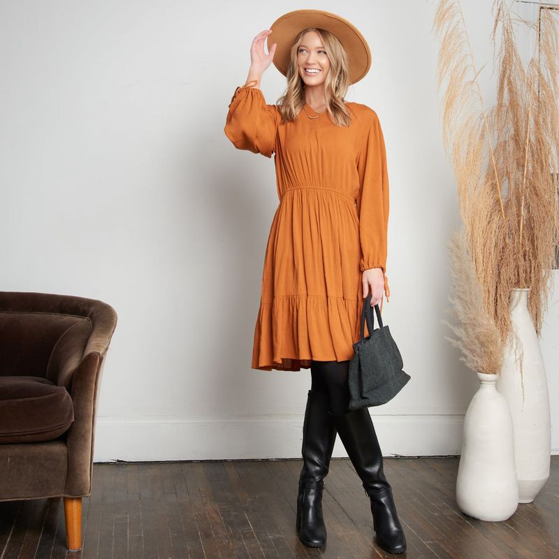 Clove Tiered Dress