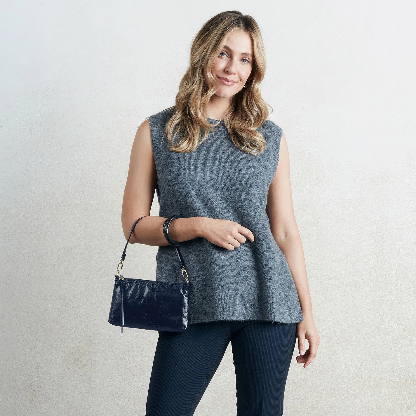 Darcy Crossbody - Polished Leather