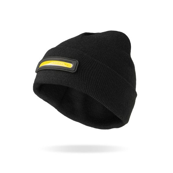 Night Watch Rechargeable LED Beanie - Black