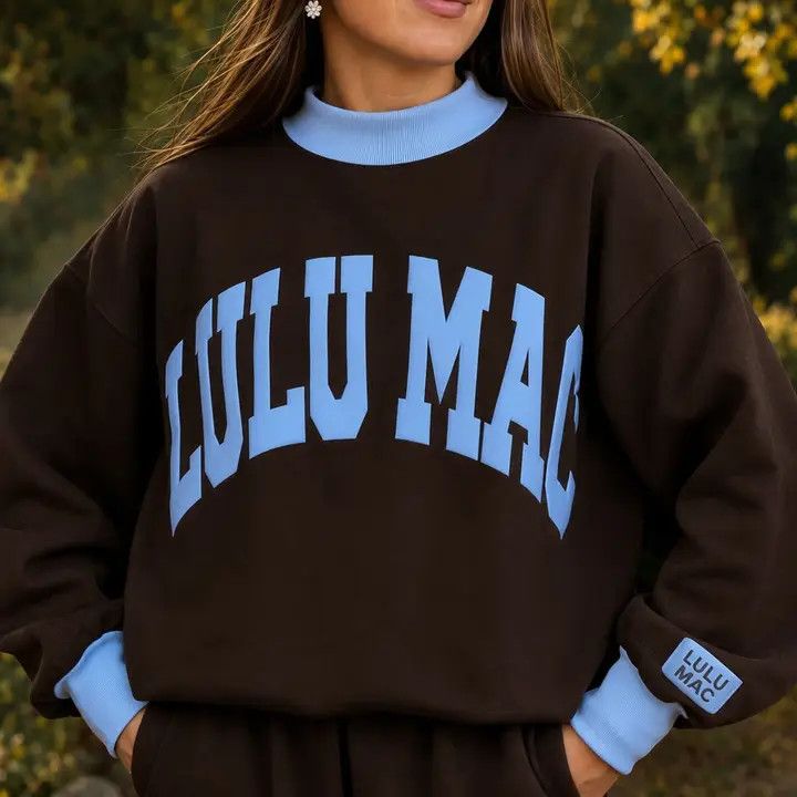 Lulu Mac Mock Neck Sweatshirt