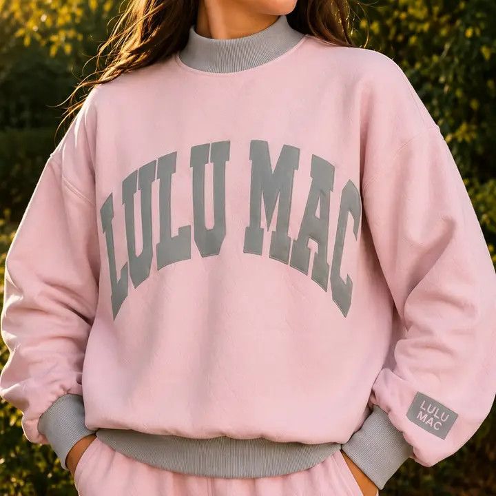 Lulu Mac Mock Neck Sweatshirt