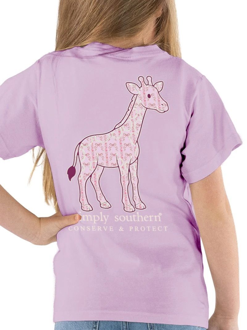 Youth TRACKGF2 Giraffe Short Sleeve T-Shirt