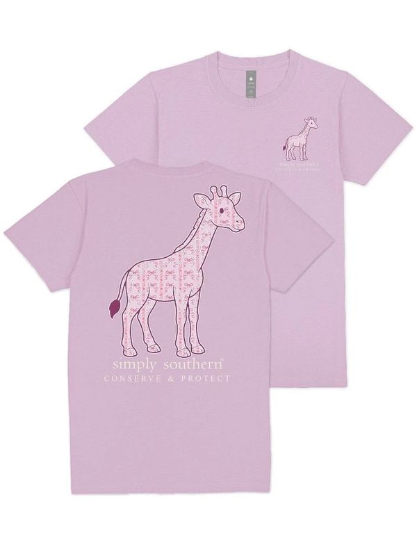 TRACKGF2 Giraffe Short Sleeve T-Shirt