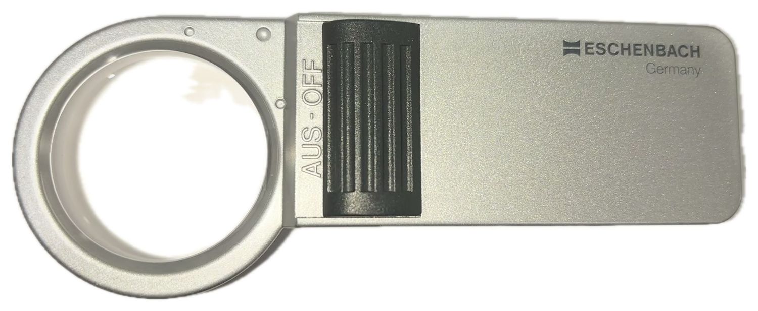 ESCHENBACH Lupa 8x con iluminación led