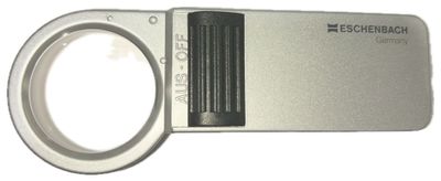 ESCHENBACH Lupa 8x con iluminación led