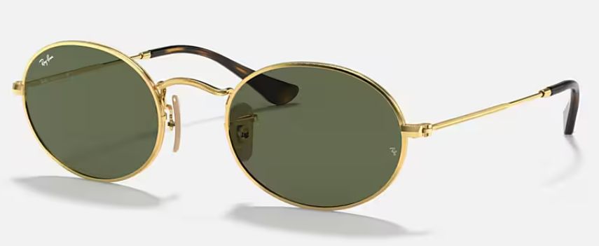 RAY-BAN OVAL FLAT LENSES RB3547 001/31 51 21