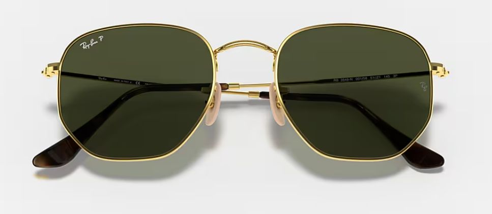 RAY-BAN HEXAGONAL FLAT LENSES RB3548N 1 51 21