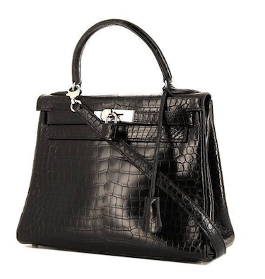 Kelly Hermes in black