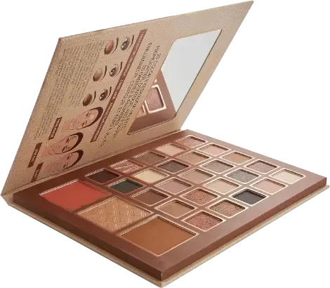 BellaPierre |  Make-up Pallet Nude - Eye and Facebook - 25 oogschaduws - Highlighter - Contour - Blush - Alles in 1
