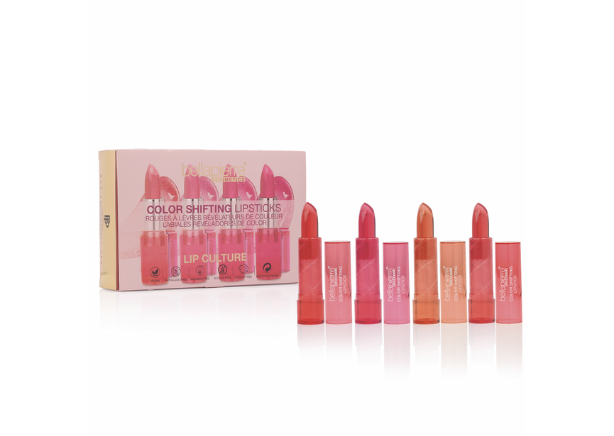 Bellapierre Cosmetics Color shifting lipsticks