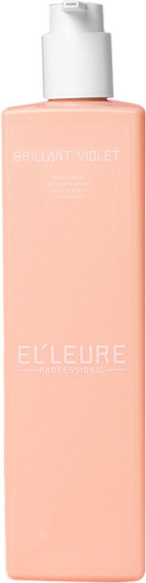 Elleure Brillant Violet Kleurshampoo - Zilver Shampoo - Verzacht gele ondertonen - 1000 ml